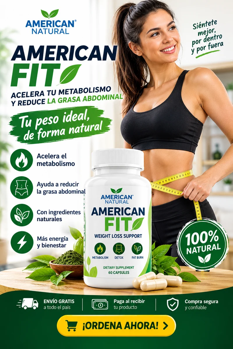 American Fit - Suplemento Alimenticio 60 Cápsulas