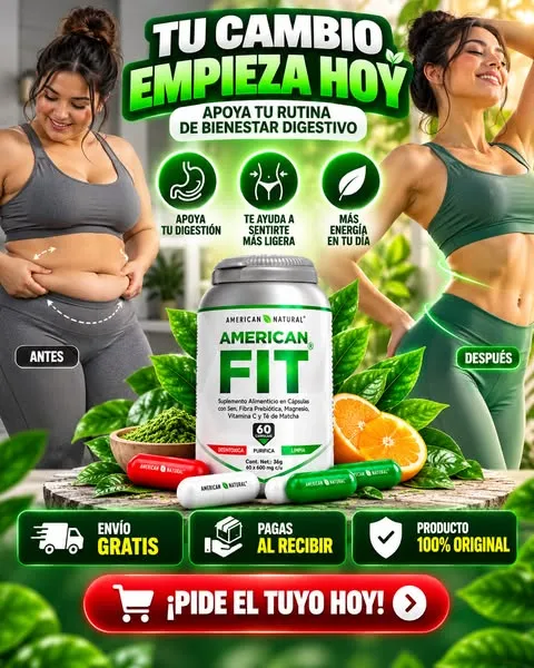 American Fit - Suplemento Alimenticio 60 Cápsulas